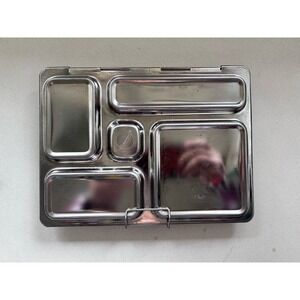 Planet-Box Rover Lunchbox Planet Box 5 Compartment Stainless Steel Food Tray